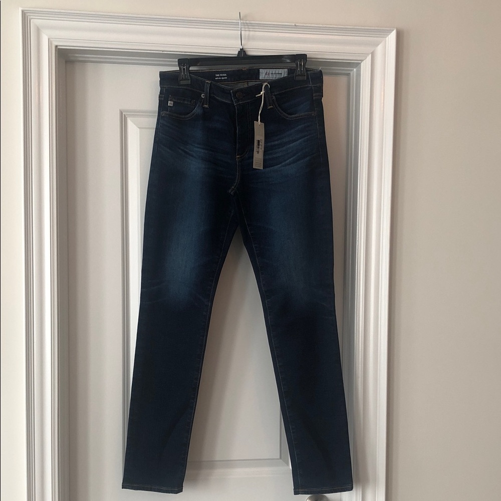 AG Adriano Goldschmied Midnight Blue Skinny Jeans
